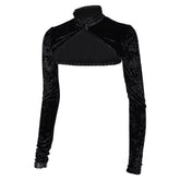 Lisa Frankenstein Misty Velvet Short Shawl Cosplay Costume Cosplay Costume Outfits Halloween Carnival Suit